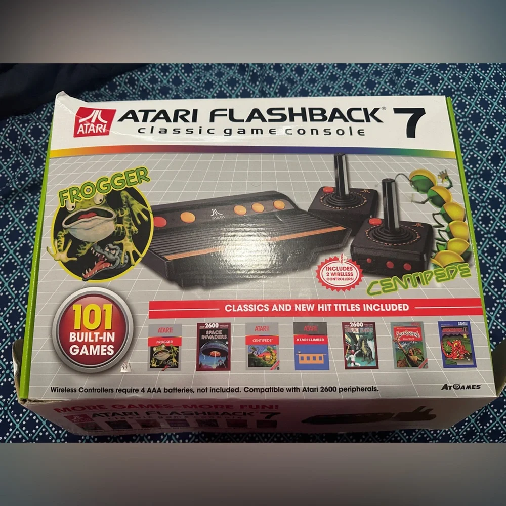 Atari Flashback 7 Classic Game Console - Black